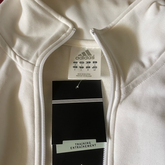 NWT White Adidas Jacket - Picture 3 of 3